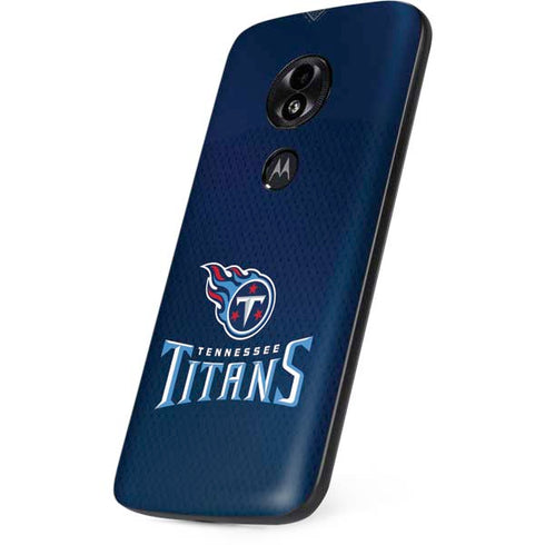 NFL Tennessee Titans Team Jersey Moto E5 Play Skin